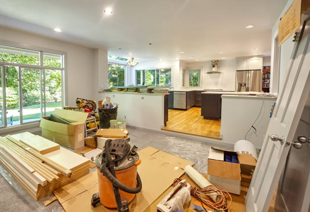 Professional Kitchen Flooring technician working in Osseo, MN